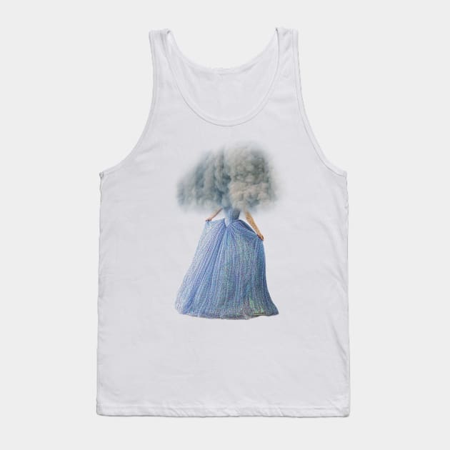 Head in the Clouds Tank Top by LanaBanana